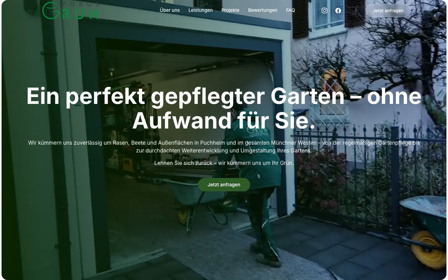 Website Fokus Grün